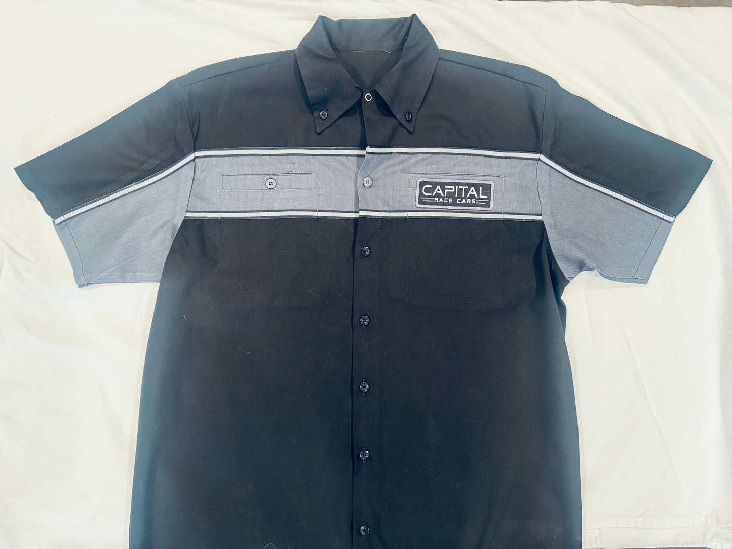 Mechanic Shirt with Capital Patch